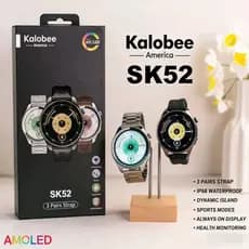 Esporte Smartwatch SK25 AMOLED Livre 3 Cinta Para Chamadas Esportes Monitoramento De Freqüência Cardíaca Senhoras Relógi