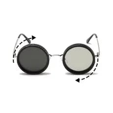 Óculos De Sol Nd9 Uv400 Retro Punk Polarizado Ajustável Escurecimento Kit À Prova De Vento Para Ciclismo Ao Ar Livre Com