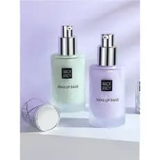 Base creme de óleo misto pele respirável corretivo verde roxo pele seca poros invisíveis pele amarela iluminando base lí
