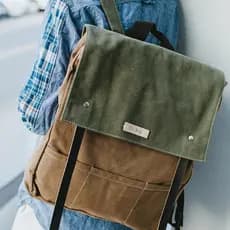 Sobag Retro lona mochila grande saco nicho Design Original Unisex masculino na moda ins mochila pode segurar computador