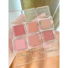 Juduo monocromático blush juduo blush roxo blush azul 06 sol vermelho 35 cor expandida psiquiatra 43 leite chá maquiagem