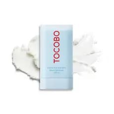 TOCOBO Cotton Airy Sun Stick SPF 50 Protetor Solar Coreano Matte de Amplo Espectro para o Rosto - Tamanho Viagem, Contro