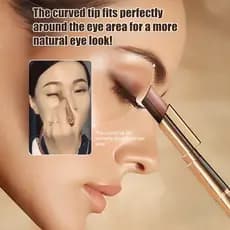 Mesmo Perolado Luz Preenchimento De Olhos Maquiagem Para Os Textura Cremosa Colorida Diamante Dourado Três Cores Gradien