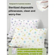 Roupa De Cama Suja Espessada Fronha De Dormir De Viagem Descartável