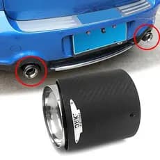 Pontas Silenciadoras De Tubo De Escape Modificadas De Fibra De Carbono Para MINI Cooper S R55 R56 R58 R59 R60 R61 F54 F5