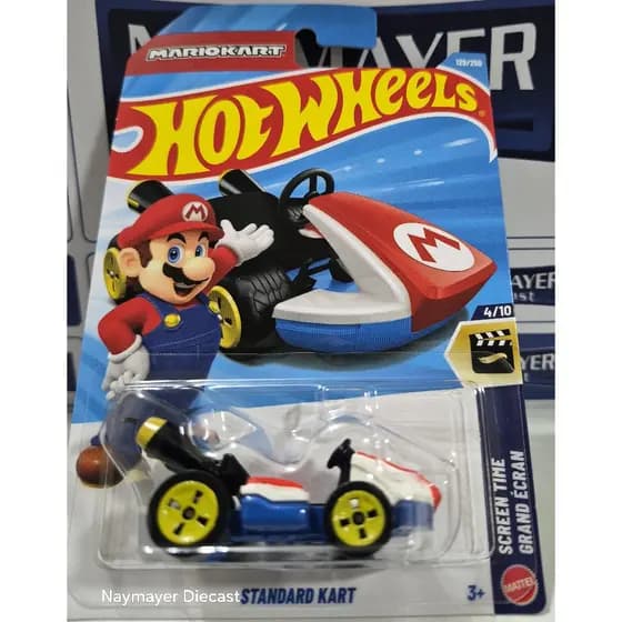 Hot Wheels Standard Kart - Mario Kart 2026