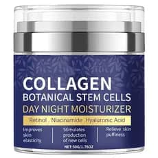 Hidratante Facial de Colágeno com Bomba Airless - de Células-Tronco Botânicas de Colágeno para a com Retinol,