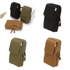 Hi * Pacote De Cintura Masculino Prático Para Smartphones Chave Essencial Leve Design Cinto Bolsa Viagens Caminhadas Uso