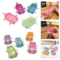 Hi * Elasticidades Axolotl Brinquedo De Recuperação Lenta Dispositivo De Gerenciamento De Estresse De Plástico Seguro Fe