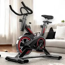 Bicicleta Giratória Ergonômica Para Exercícios Com Monitor Esportivo Profissional Suporta Até 120 Kg