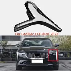 Para Cadillac CT4 2020 20201 2022 2023 Acessórios Veículos Capa Do Farol Dianteiro Substituir A Lente Original Peças De