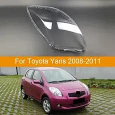Tampa Do Farol Dianteiro Carro , Tampas De Lente De Vidro , Carcaça Transparente Automática , Abajur Para Toyota Yaris 2