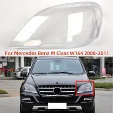 Para Mercedes Benz M Classe W164 2008 2009 2010 2011 ML400 ML450 ML350 ML320 Produtos Acessórios Do Carro Faróis Coverau