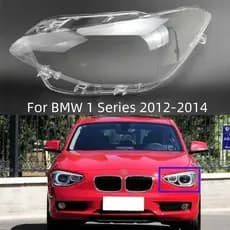 Para BMW Série 1 2012 2013 2014 F20 116i 118i 120i Acessórios Do Veículo Lâmpada Dianteira De Vidro Substituir O Abajur