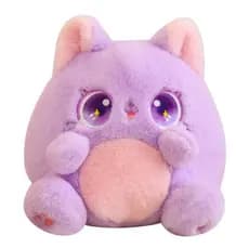 Super macio toque bonito Kazi gato boneca brinquedo de pelúcia menina cama abraço dormir boneca Ragdoll travesseiro cria