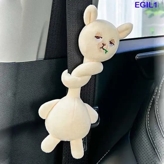 EGIL1 Chaveiro De Pelúcia De Coelho De Pescoço Longo , Pingente De Bolsa De Pato Estilo Fofo De Alpaca Panda De Design E