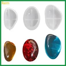 Rem Criar Formas Pedra Moldes Silicone Para Casa E Jardim 3 Unidades