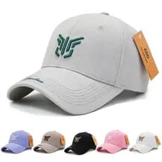 Boné De Beisebol Nova Primavera Verão Sólido Chapéu De Sol Bordado Das Mulheres Dos Homens Unisex-Adolescentes Algodão S