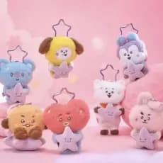 Novo Kpop Ídolo TATA COOKY CHIMMY A Jornada Série Estrela Boneca De Pelúcia Bonito Dos Desenhos Animados Saco Pingente P