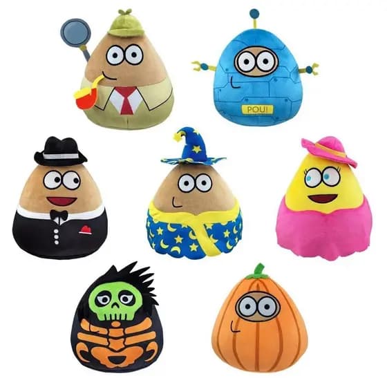 Meu pet alienígena boneca pou pelúcia boneca recheado presente brinquedo bonito para crianças