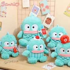 Sanrio Sereia Hanton Peluche Peluche Hanton Peluche Meio Sereia Verde Peluche Feio Boneca de Peluche Peluche