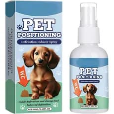 Líquido para Treinamento Sanitário de Cães para Uso Diário 50ml, Indutor de Defecação para Posicionamento em Zonas Sanit