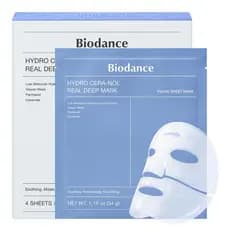BIODANCE Hydro Cera-nol Real Deep Mask, Máscara Facial Hidratante Noturna em Hidrogel, Hidratante, Redutora de Vermelhid