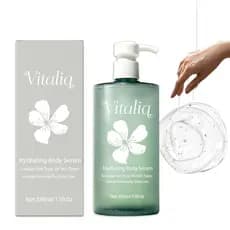 Sérum Hidratante Corporal, Hidratante Corporal com Ácido Hialurônico para Seca, Cuidado Corporal Leve e de Rápida A
