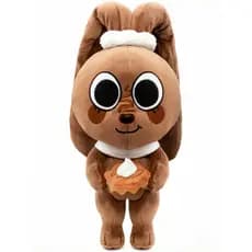 Boneca De Pelúcia De 34 Cm , Sorvete Marrom , Presente Para Menino E Menina , Brinquedo De Macio Felpudo , Enfeite De De