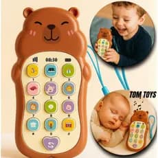Celular Interativo Capivara Infantil com Sons e Músicas Educativas