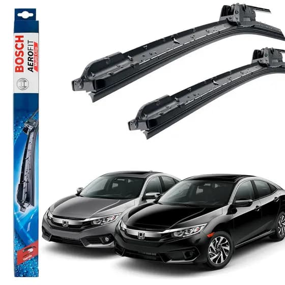 Par Palheta Dianteira Original Bosch Civic G10 2016 Até 2022