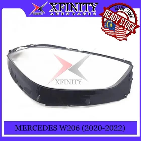 MERCEDES W206 20 21 22 C200 C250 C300 Tampa Do Farol/Lente Concha Da Lâmpada . 0