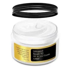 Hidratante SnailMucin 92%, hidratante leve, 100g, Fórmula Jovem e Radiante