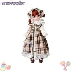 Conjunto De Roupas De Boneca AMWOO 1/6 BJD , Bonitas De 30 Cm , Lindo Vestido Casual