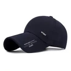 Boné de Beisebol de Aba Longa Novo para Primavera e Verão, Chapéu de Sol de Aba Grande para Pesca ao Ar Livre Masculino,