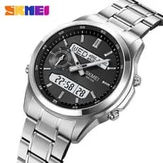 SKMEI 2284 Multifuncional Display Duplo Esportes À Prova Dwaterproof Água Luminoso Relógio De Luxo Digital reloj Negócio