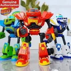 BLAZE E O Monstro Máquina Brinquedos Para Crianças Transformável Robô Liga De Metal Carro Monster Truck Modelo Brinquedo