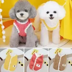 Jaqueta Macia Para Cães E Gatos , Colete De Inverno , Roupas , Chihuahua , Buldogue Francês , Vestuário Pequenos Médios