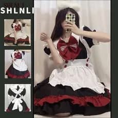 Primavera Outono Trajes Japoneses Feminino Role Play Arco Respirável Vestido Ao Ar Livre