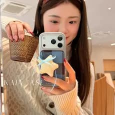 O Arco Estrela Estereoscópico É Adequado Para iPhone17promax Capa De Telefone Móvel iphone16pro Novo 13 Feminino 14pro C