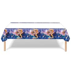 108 * 180cm Emaranhado Rapunzel Princesa Toalha De Mesa De Plástico Para Decoração De Festa