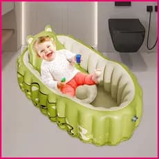 Banheira Inflável Para Bebês , Crianças Pequenas , Chuveiro Com Brinquedo De Banho , Bacia De Dobrável , Deve Ter condek