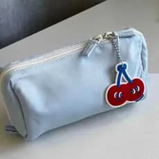 Estojo Milk Blue-Grande Capacidade Resistente À Sujeira Para Estudantes