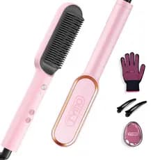 Escova alisadora de cabelo, TYMO - Pente circular para alisamento de cabelo, escova alisadora de cabelo feminina, possui