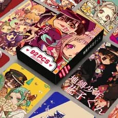 Anime Yugi Amane Hanako-kun Photocard Cartão Lomo Postal Adesivo
