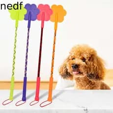 NEDFS Chicote Para Cães De Treinamento , Bastão De Borracha Com Alça Antiderrapante , Formato De Garra Corda Que Não Mac