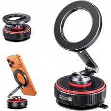 Suporte Magnético para Telefone de Carro, Sucção a Vácuo de 120+ LB e Força Magnética de 3000gf, 360° °   Suporte de Car
