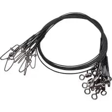 AMYSPORTS Kit de Linhas de Pesca de Alta Resistência, Linhas de Pesca Pesadas com Giradores, Linha de Água Salgada, Cone