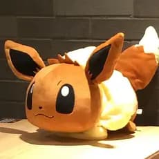 50cm Tamanho Grande Anime Pokemon Plush Eevee Hold Pillow Brinquedos De Pelúcia Recheados Kawaii Boneca Para Crianças