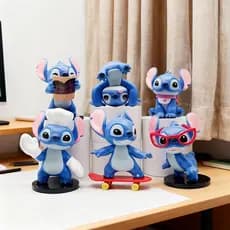 TOPTOY Disney Hello Stitch caixa misteriosa figura boneca fofa na moda jogar presente para crianças